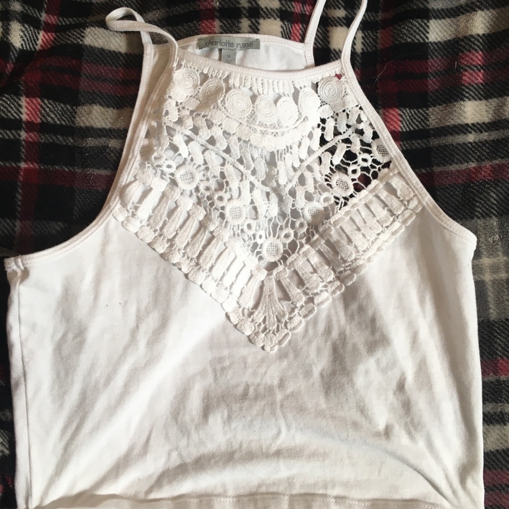 Crochet Halter Top (Charlotte Russe)
